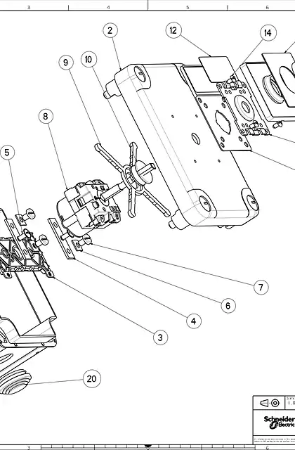 schneider施耐德K1 - K2 Enclosed cam switch_ Instruction Sheet